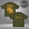 Queens Of The Stone Age Exclusive Merch The Evil Has Landed Black Two Sided Unisex T-Shirt