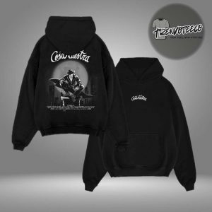 Rauw Alejandro Merch Il Capo Noir Two Sided HoodieShirt