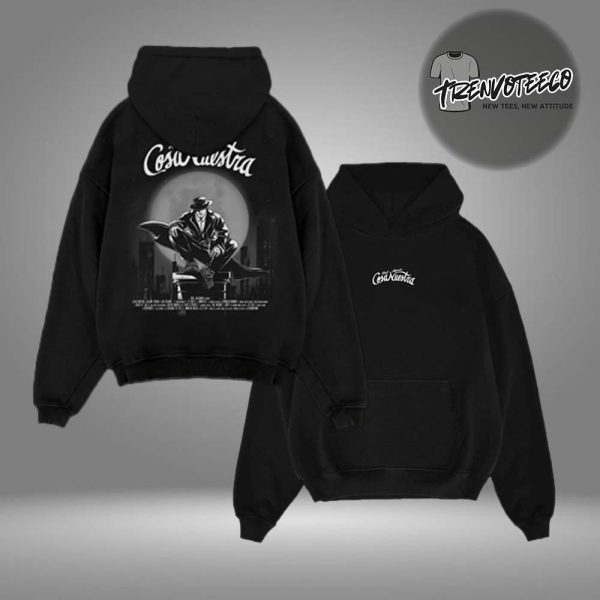 Rauw Alejandro Merch Il Capo Noir Two Sided HoodieShirt