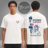 Ryder Cup Merch Store 2025 Ryder Cup Flag And Eagle Two Sided Unisex T-Shirt