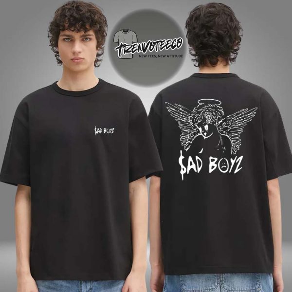 Sad Boyz Merch Playera Angel Two Side Unisex T-Shirt