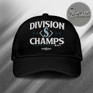 Seattle Mariners Division Champs 2025 AL West Champions Classic Cap Hat Snapback