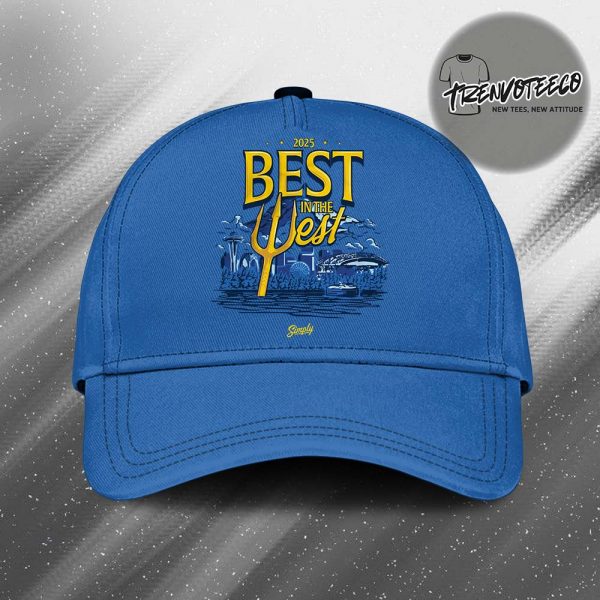 Seattle Mariners Merch Best In the West 2025 Seattle Baseball Classic Cap Hat Snapback