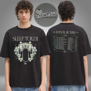 Sleep Token Merch The Event In Arcadia Schedule Two Sided Unisex T-Shirt