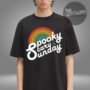 Spooky Scary Sunday Merch CoryxKenshin Rainbow Unisex T-Shirt