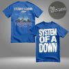 System Of A Down North America Tour 2025 At Rogers Stadium Toronto On September 3 5 2025 Event Merch Toxicity Two Sided Unisex T-Shirt