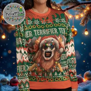 Terrifier Halloween Horror Nights Merch Christmas Ugly Sweater