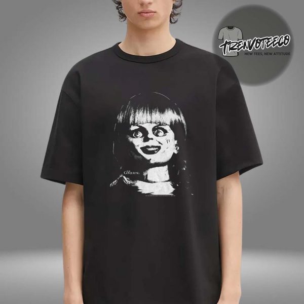 The Conjuring Last Rites Annabelle Face Unisex T-Shirt