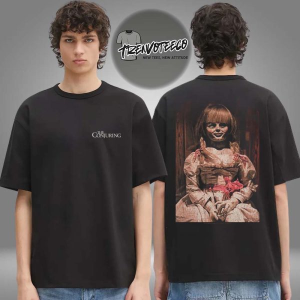 The Conjuring Last Rites Annabelle Two Sided Unisex T-Shirt