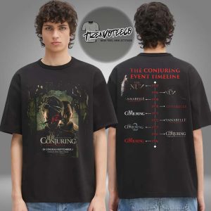 The Conjuring Last Rites New Poster Film And Event Timeline Two Sided Unisex T-Shirt