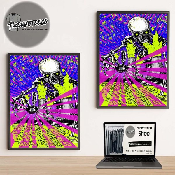 The Offspring At Ball Arena In Denver CO On September 7 2025 Home Decor Poster Canvas