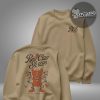 The Red Clay Strays Texas Tour 2025 Night 1 Desert Tan Two Sided HoodieShirt