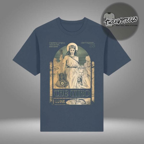 The Who At Rogers Arena Vancouver In British Columbia On September 23 2025 Unisex T-Shirt