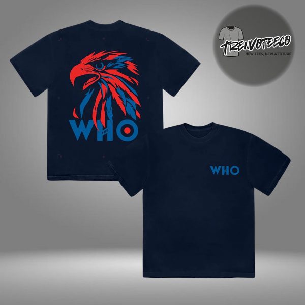 The Who Philadelphia Poster Show At Wells Fargo Center In Philadelphia PA On August 21 2025 Two Sided Unisex T-Shirt