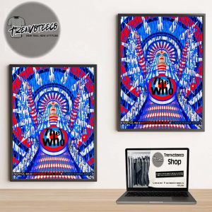 The Who Poster Show At Climate Pledge Arena In Seattle WA On September 25 2025 Home Decor Poster Canvas