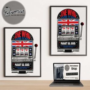 The Who The Song Is Over Show At Jim Whelan Boardwalk Hall In Atlantic City NJ On August 23 2025 Home Decor Poster Canvas