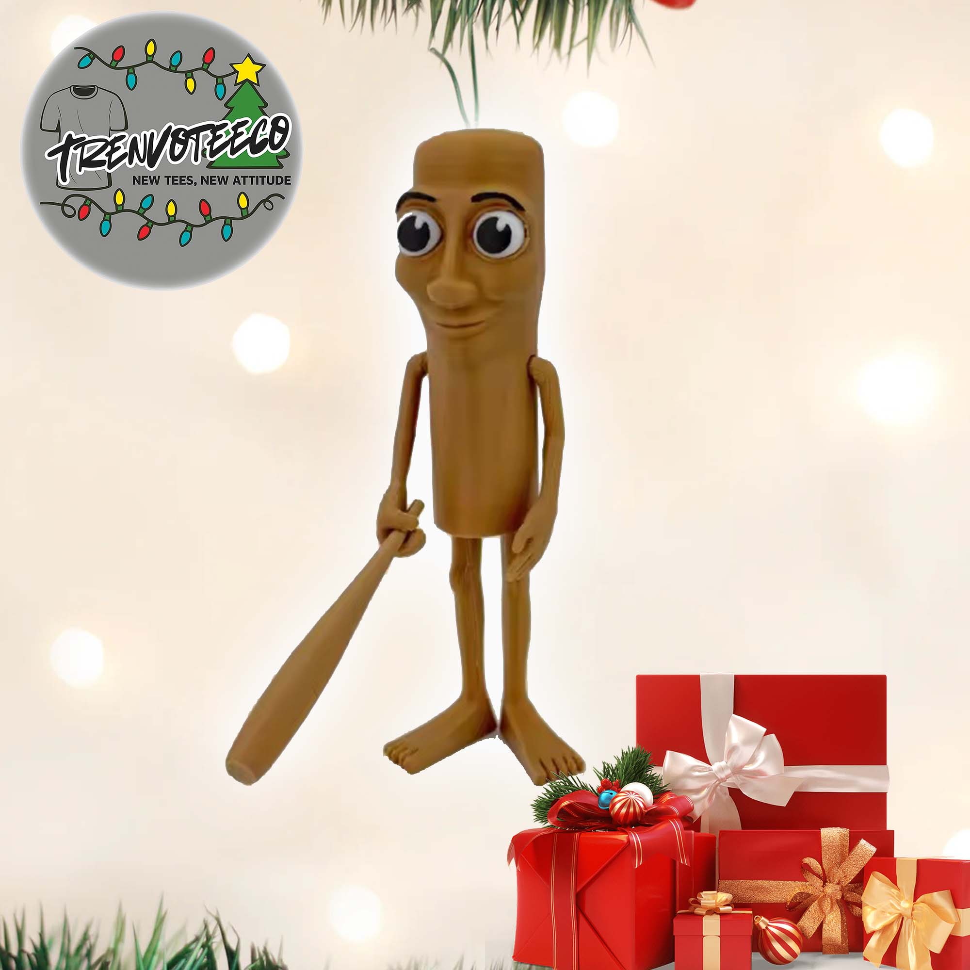 Tung Tung Tung Sahur Italian Brainot Xmas Christmas Tree Decorations Ornament Tung Tung Tung Sahur Italian Brainot Xmas Christmas Tree Decorations Ornament