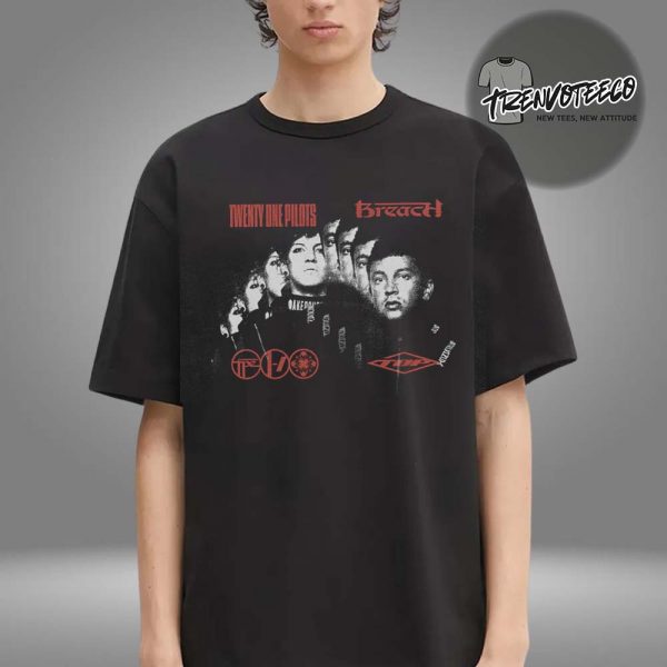 Twenty One Pilots Breach Faces New Album Merch Unisex T-Shirt