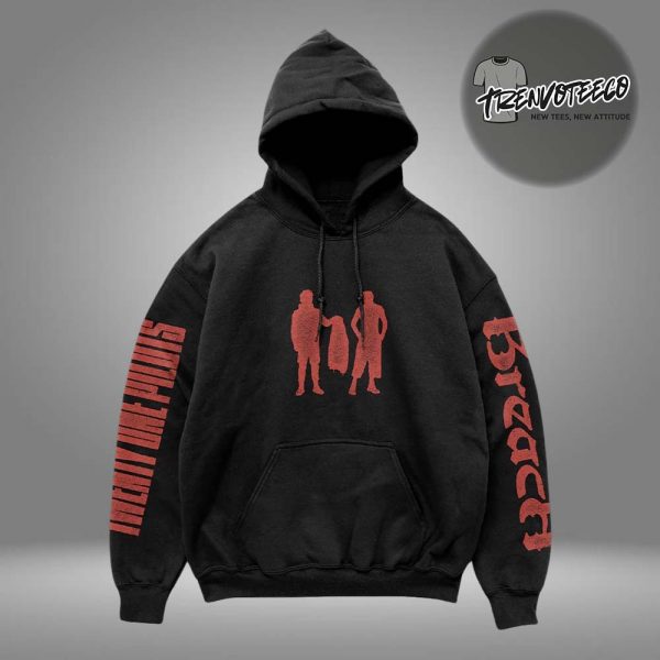 Twenty One Pilots Breach New Album Merch Unisex HoodieShirt