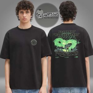 VALORANT Merch Champions Tour 2025 Born To Burn Two Sided Unisex T-Shirt