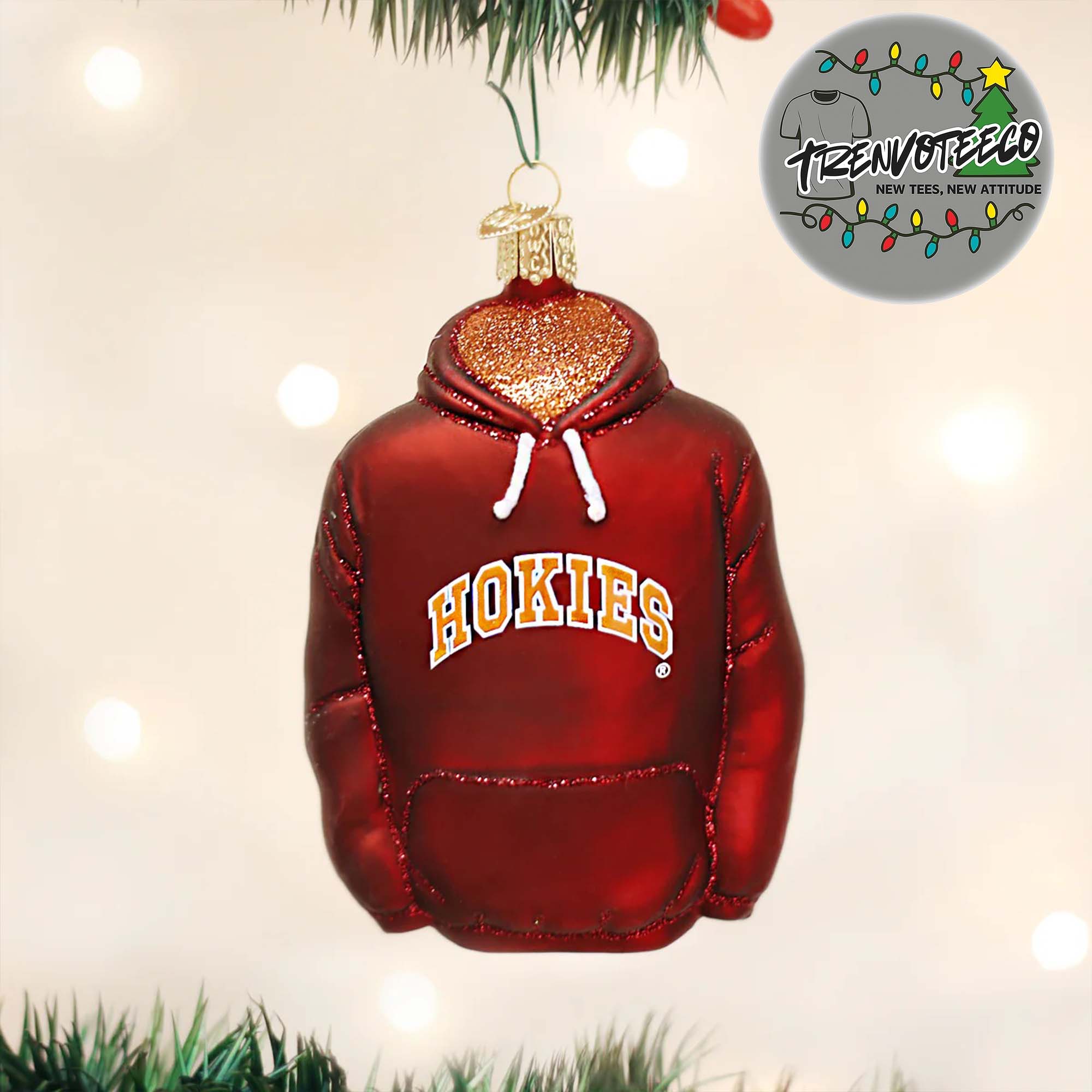 Virginia Tech Hoodie NCAA Gifts For Fan Christmas Tree Decorations Ornament Virginia Tech Hoodie NCAA Gifts For Fan Christmas Tree Decorations Ornament