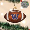 Washington Huskies Helmet NCAA Gifts For Fan Christmas Tree Decorations Ornament