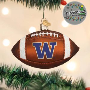 Washington Huskies Football NCAA Gifts For Fan Christmas Tree Decorations Ornament