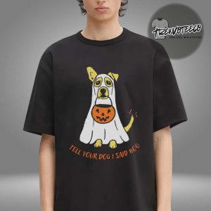 We Rate Dogs Merch Halloween Ghost Dog Unisex T-Shirt