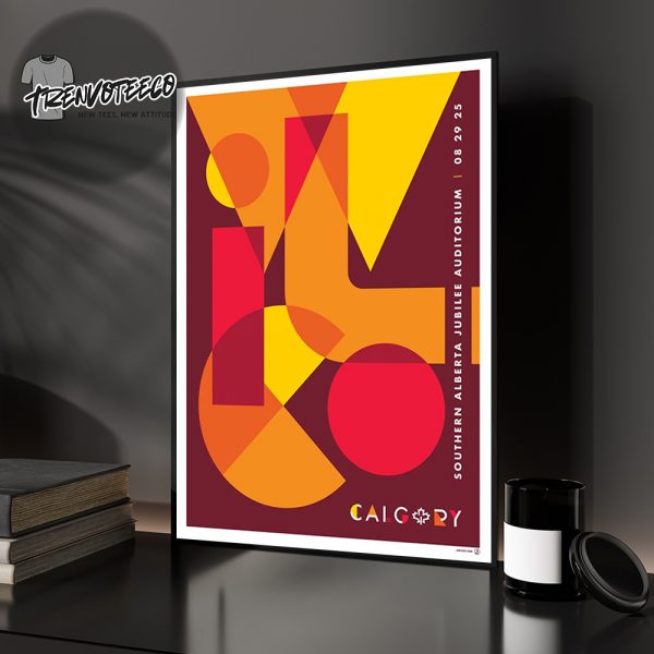 Wilco Band At Southern Alberta Jubilee Auditorium In Calgary AB On August 29 2025 Home Decor Poster Canvas