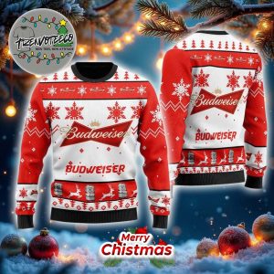 Xmas Budweiser Best Gifts For Holiday 2025 Christmas Ugly Sweater