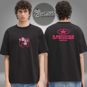 5 Seconds Of Summer Merch Everyone’s A Star Band Two Sided Unisex T-Shirt