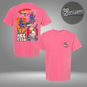 ACL Music Festival 2025 Merch Bird Pocket Two Sided Unisex T-Shirt