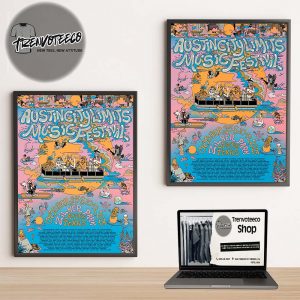 ACL Music Festival 2025 Merch Commemorative Home Decor Poster Canvas