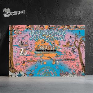 ACL Music Festival 2025 Merch Signed & Numbered Home Decor Poster Canvas
