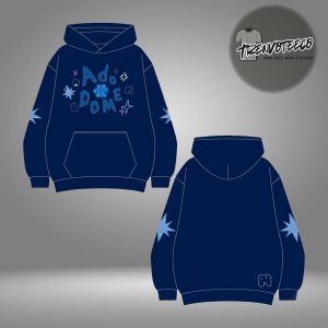 Ado Merch Dome Tour 2025 Yodaka Nighthawk Fashionable HoodieShirt