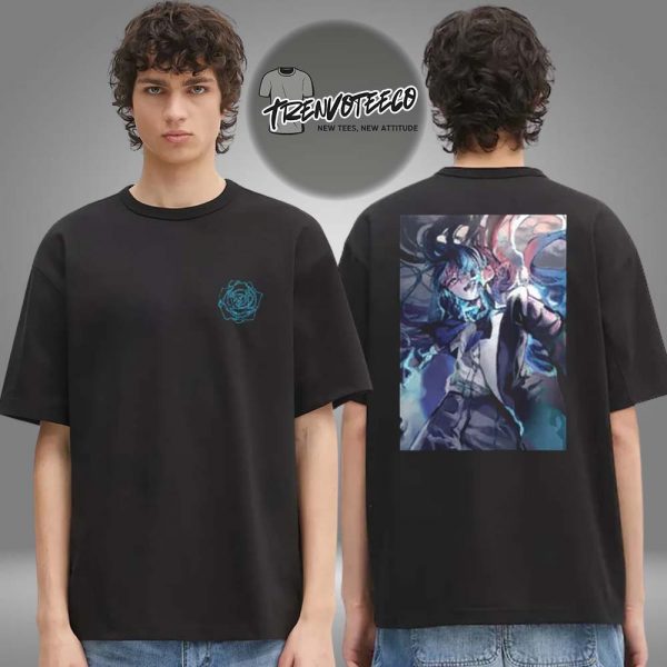 Ado Merch Dome Tour 2025 Yodaka Nighthawk Fashionable Rose Two Sided Unisex T-Shirt