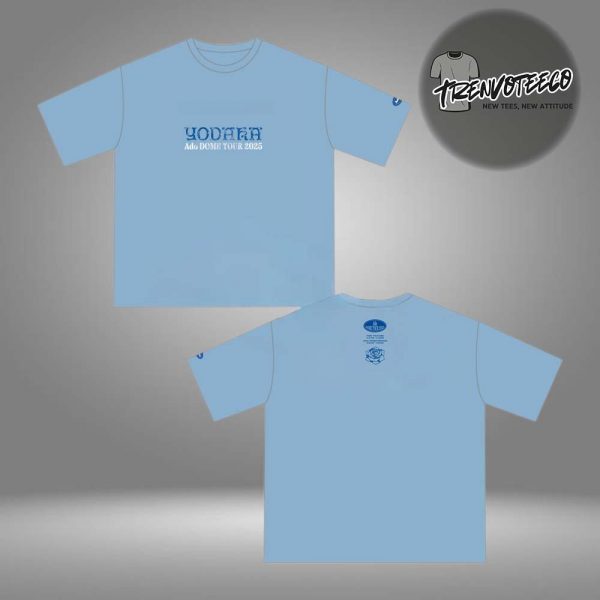 Ado Merch Dome Tour 2025 Yodaka Nighthawk Fashionable T-Shirt