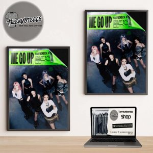 Baby Monster Merch Poster 2nd Mini Album We Go Up We Ver Home Decor Poster Canvas