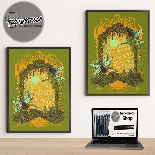 Billy Strings At National Stadium In Dublin Ireland On October 12 2025 Home Decor Poster Canvas