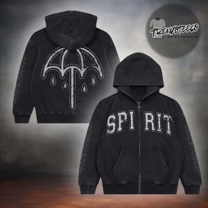 Bring Me The Horizon Merch Spirit Zip HoodieShirt