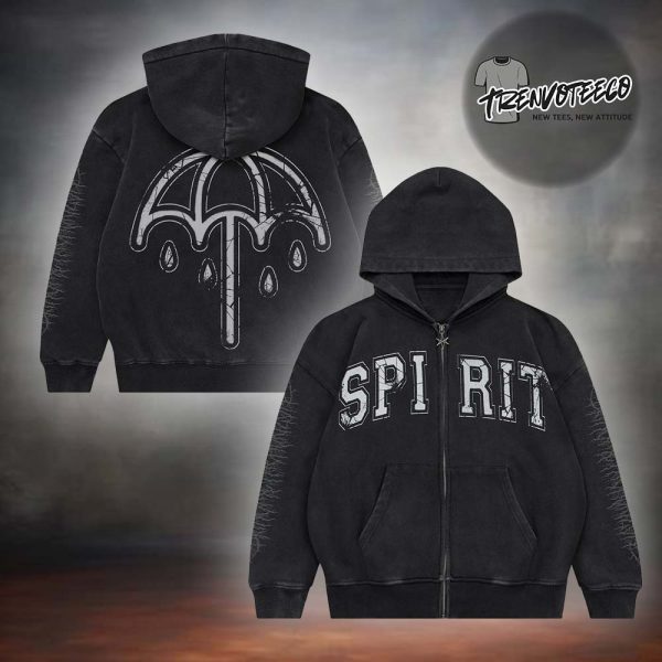 Bring Me The Horizon Merch Spirit Zip HoodieShirt
