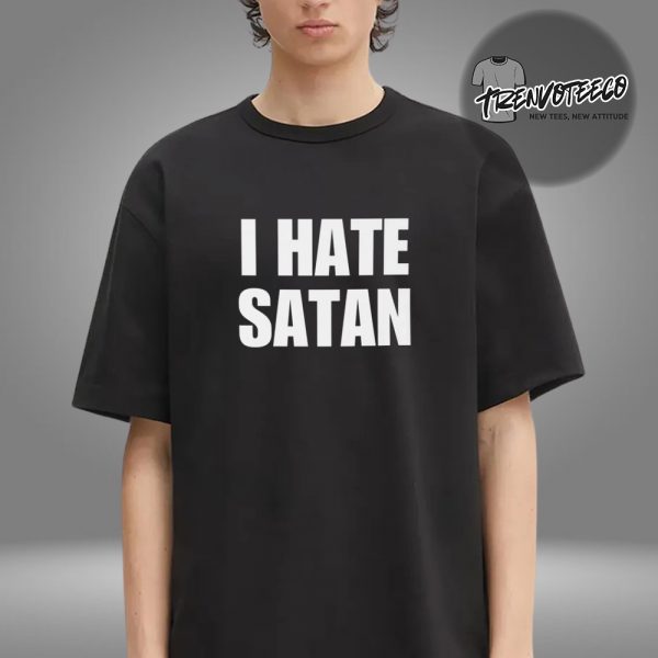 Bryce Crawford Merch I Hate Satan Unisex T-Shirt
