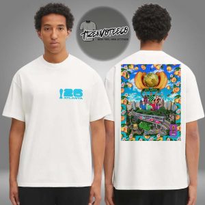Fifa World Cup 26 Atlanta Host City Poster Two Sided Unisex T-Shirt