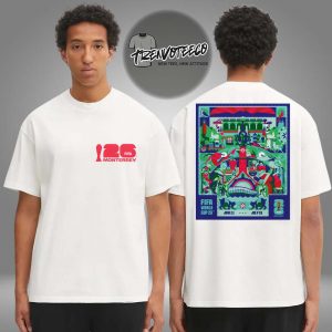 Fifa World Cup 26 Monterrey Host City Poster Two Sided Unisex T-Shirt