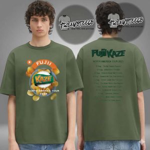 Fujii Kaze North America Tour 2025 Merch Potechi Two Sided Unisex T-Shirt