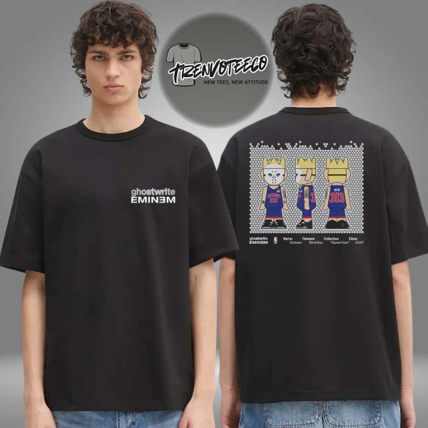 Ghostwrite x NBA x Eminem Game Face Two Sided Unisex T-Shirt