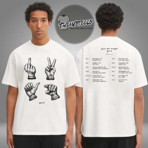 Goose The Band Merch CYD Tour Fall 2025 Two Sided Unisex T-Shirt