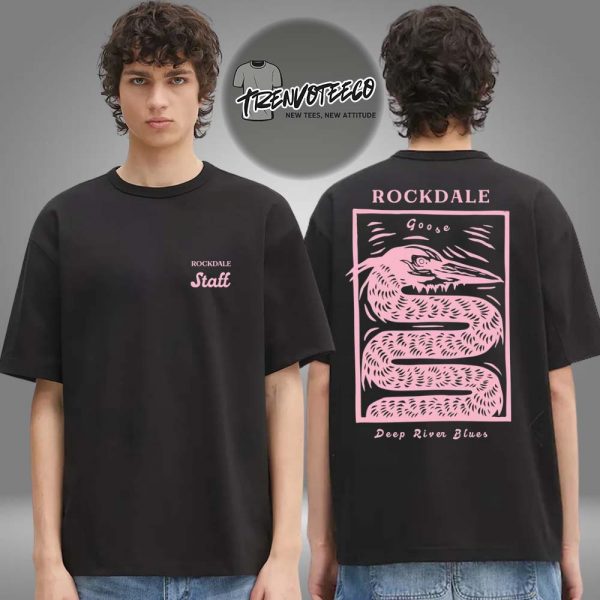 Goose The Band Merch Rockdale Heron Staff Two Sided Unisex T-Shirt