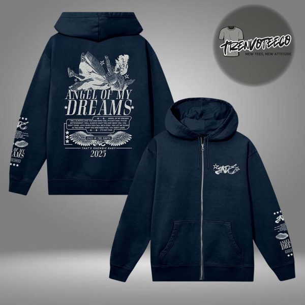 JADE Merch Angel Of My Dreams Zip Hoodie Shirt