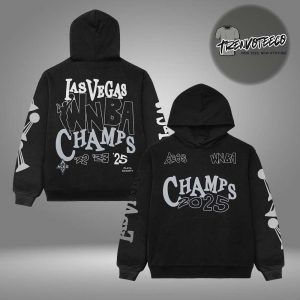 Las Vegas Aces 2025 WNBA Finals Champions Playa Society HoodieShirt